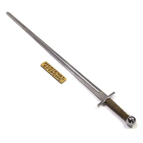 One-handed sword with spherical pommel