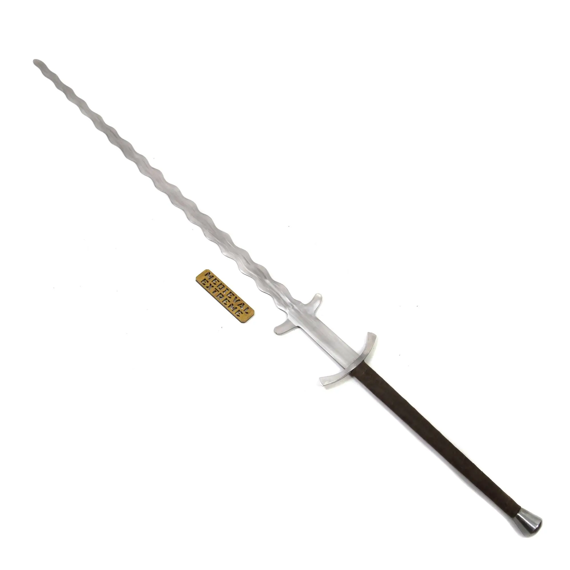 Flamberge two-handed flame-bladed sword [4mm]