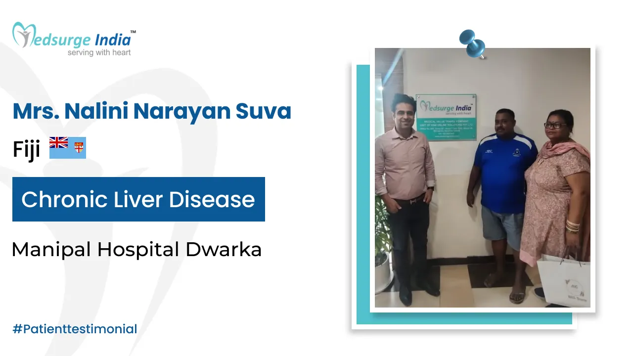 Medsurge India’s Assistance in Mrs. Nalini Narayan Suva’s Recovery