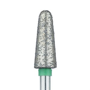 879SG-050-HP Tapered Round End Diamond Bur, Sintered, 5mm Ø, Coarse, HP