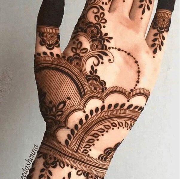 Royal Khafif Mehndi Design.