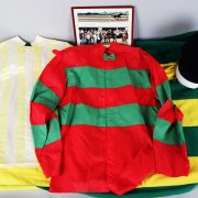 Harvey L. Vanier Trainer Of Thoroughbred Racehorses Silks