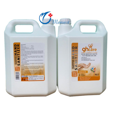 Dung dịch rửa tay Ghcare (Can 5 lit) giá Sỉ Lẻ toàn quốc