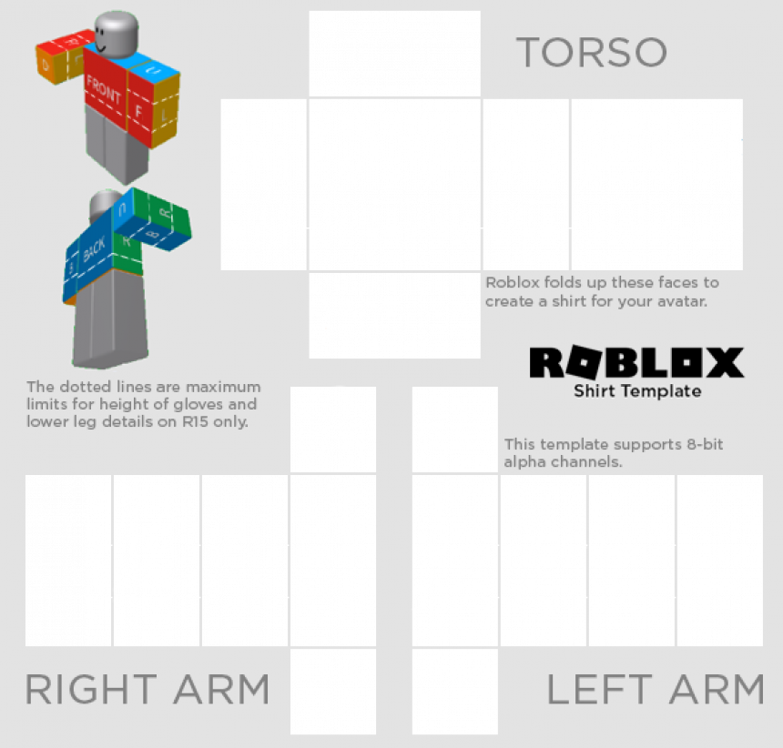 Roblox Shirt Template