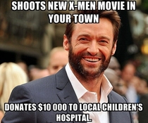 Good Guy Hugh Jackman