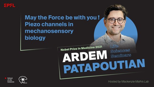 Ardem Patapoutian Seminar Announcement