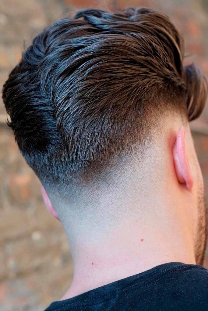 Faded Neckline #ducktail #ducktailhaircut #retrohair 