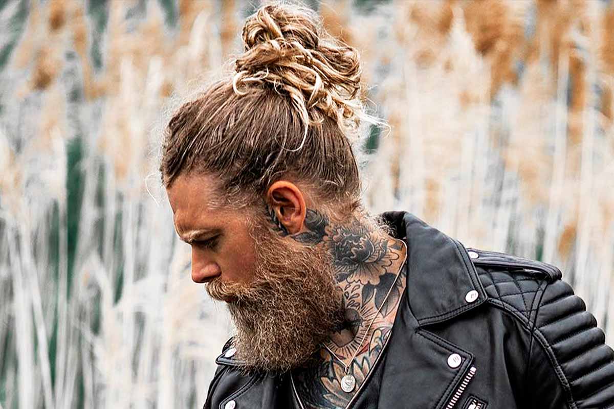 Image of The Man Bun male hairstyle