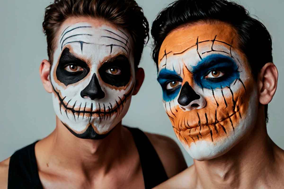 29 Spine-Chilling Halloween Makeup Ideas for Men