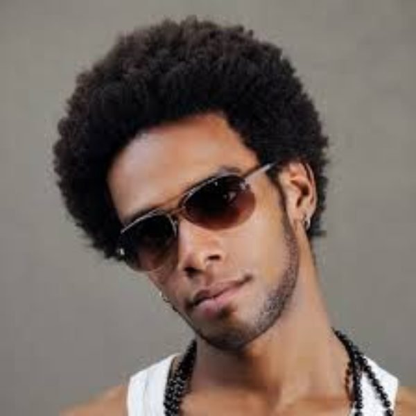 mens afro hairstyle