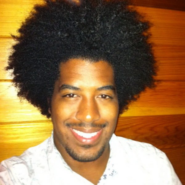 mens afro hairstyle