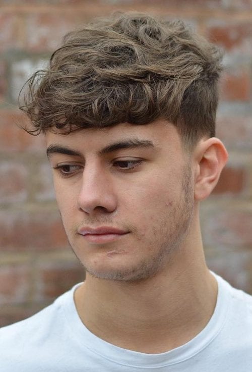 French Crop Cut With Low Fade 80 Best Men's Short Wavy Hairstyles 2021