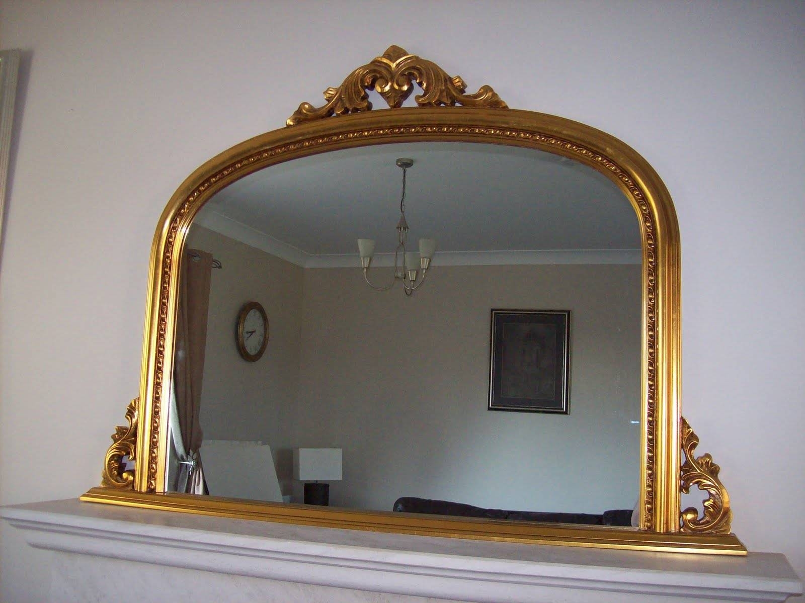 How To Hang A Large Mantle Mirror at Stella Wilbur blog