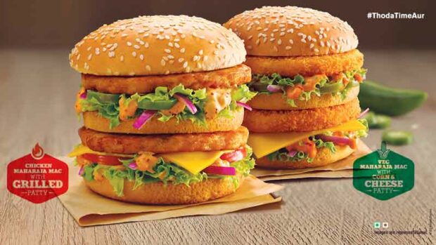 Maharaja Mac - Mcdonald'S Menu From India