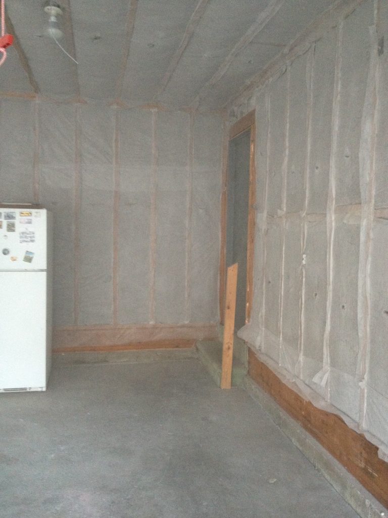 bare stud insulation