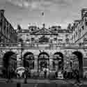 Black and White pictures of  Edinburgh City Chambers in Edinburgh, Scotland.