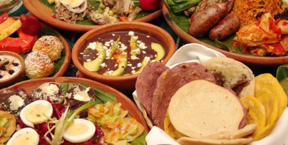 La gastronomía de Guatemala  México