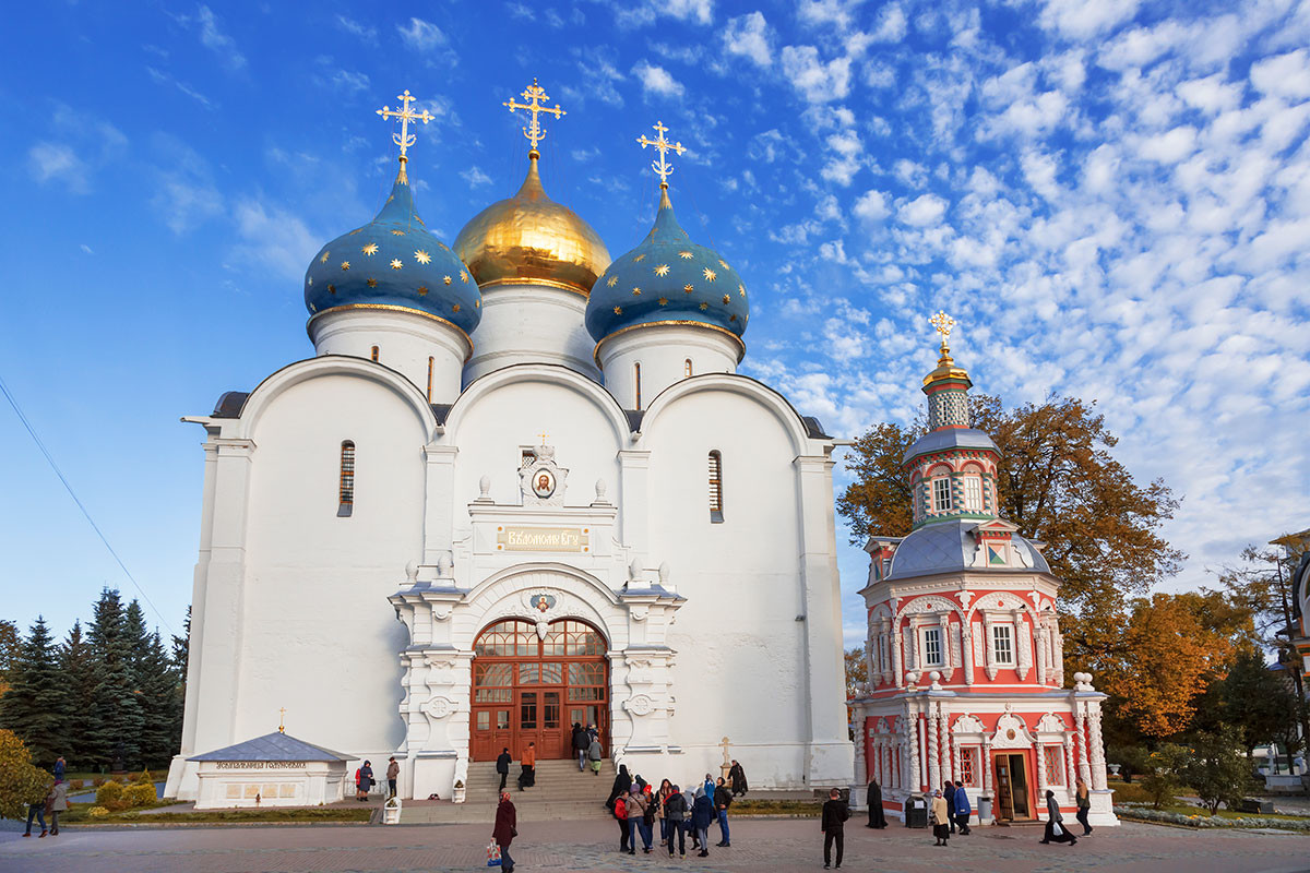 The Assumption Cathedral in the Trinity Lavra of St. Sergius