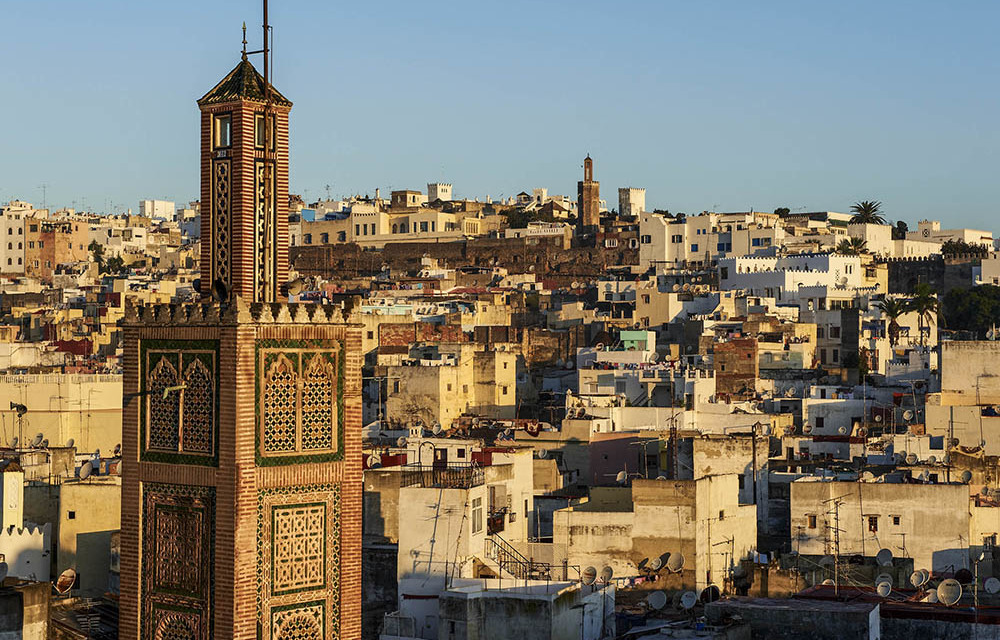 The Medina or Old City in Tangier