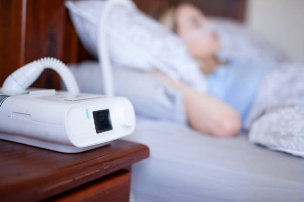 
CPAP machine reports the AHI
