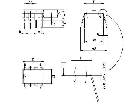 TL081 Op-Amp Pinout, Example Circuit, Datasheet, Applications