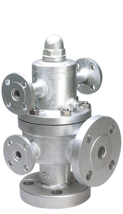 FLANGED LIFT TYPE SAFETY VALVE WITH JACKET M8FBJ | MIHANA Seisakusho ...