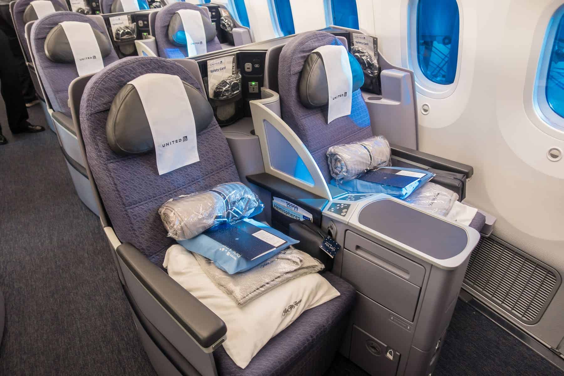 Boeing 787 Business Class Seats