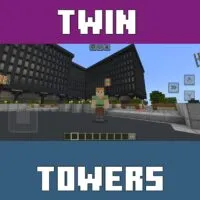 Twin Towers Map for Minecraft PE