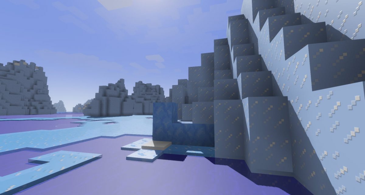 Bare Bones Addon : biome de glace