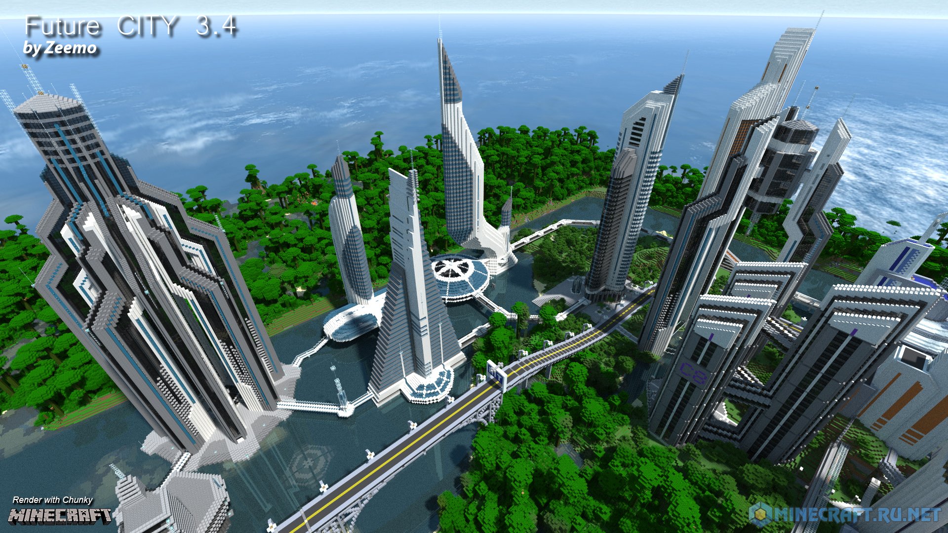 Minecraft Future City