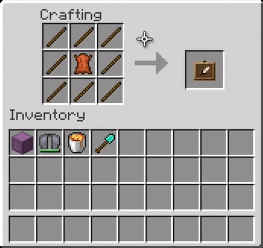 How To Make An Item Frame In Minecraft