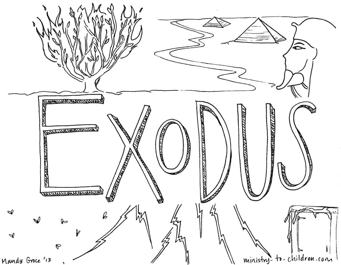 Coloring Pages Exodus