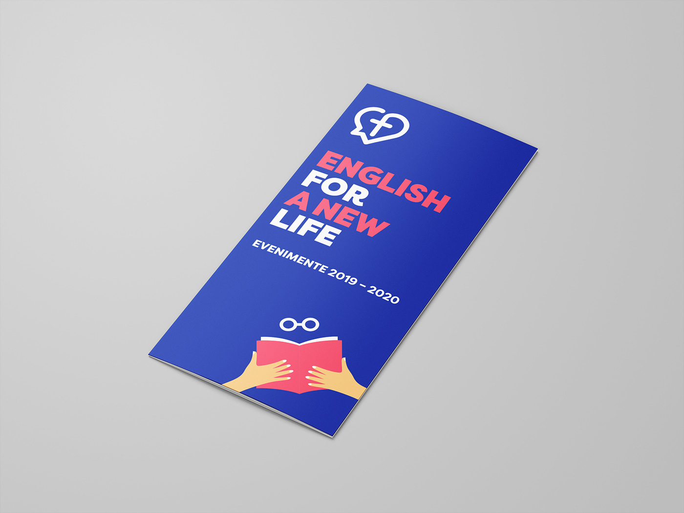 English For a New Life Logo And Tri-fold Design :: Behance