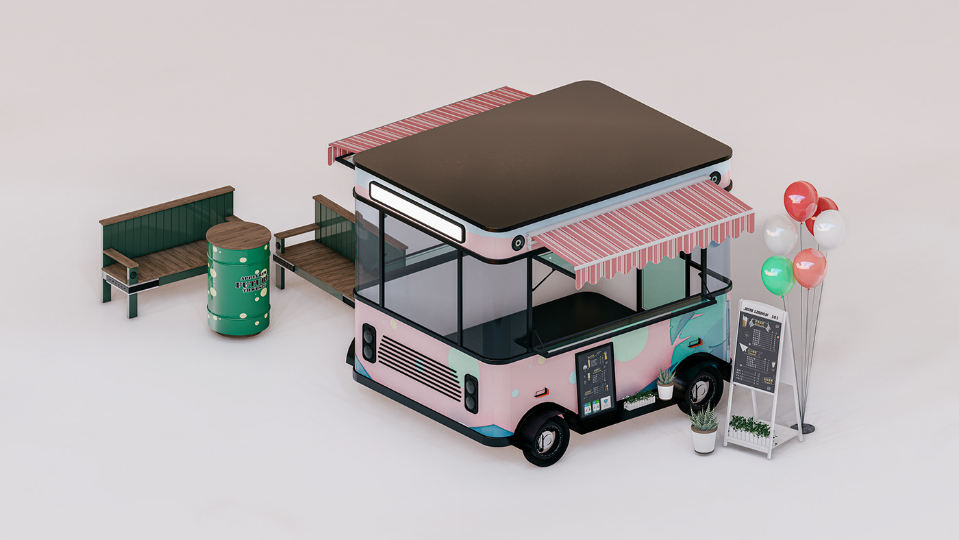 Corn Dog | Cart Design :: Behance