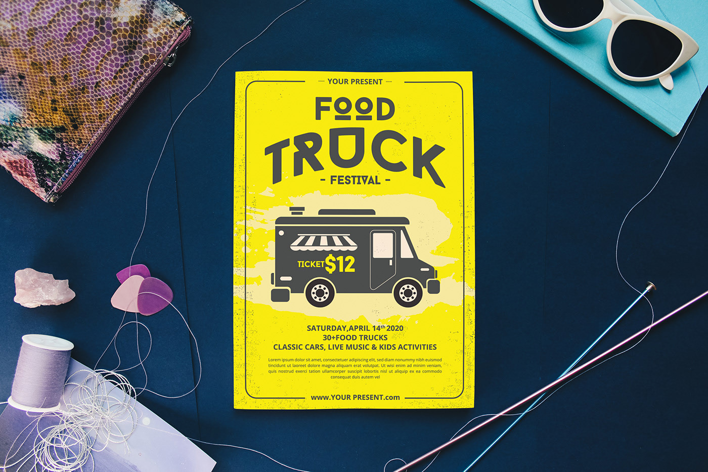 Food Truck Poster Design :: Behance