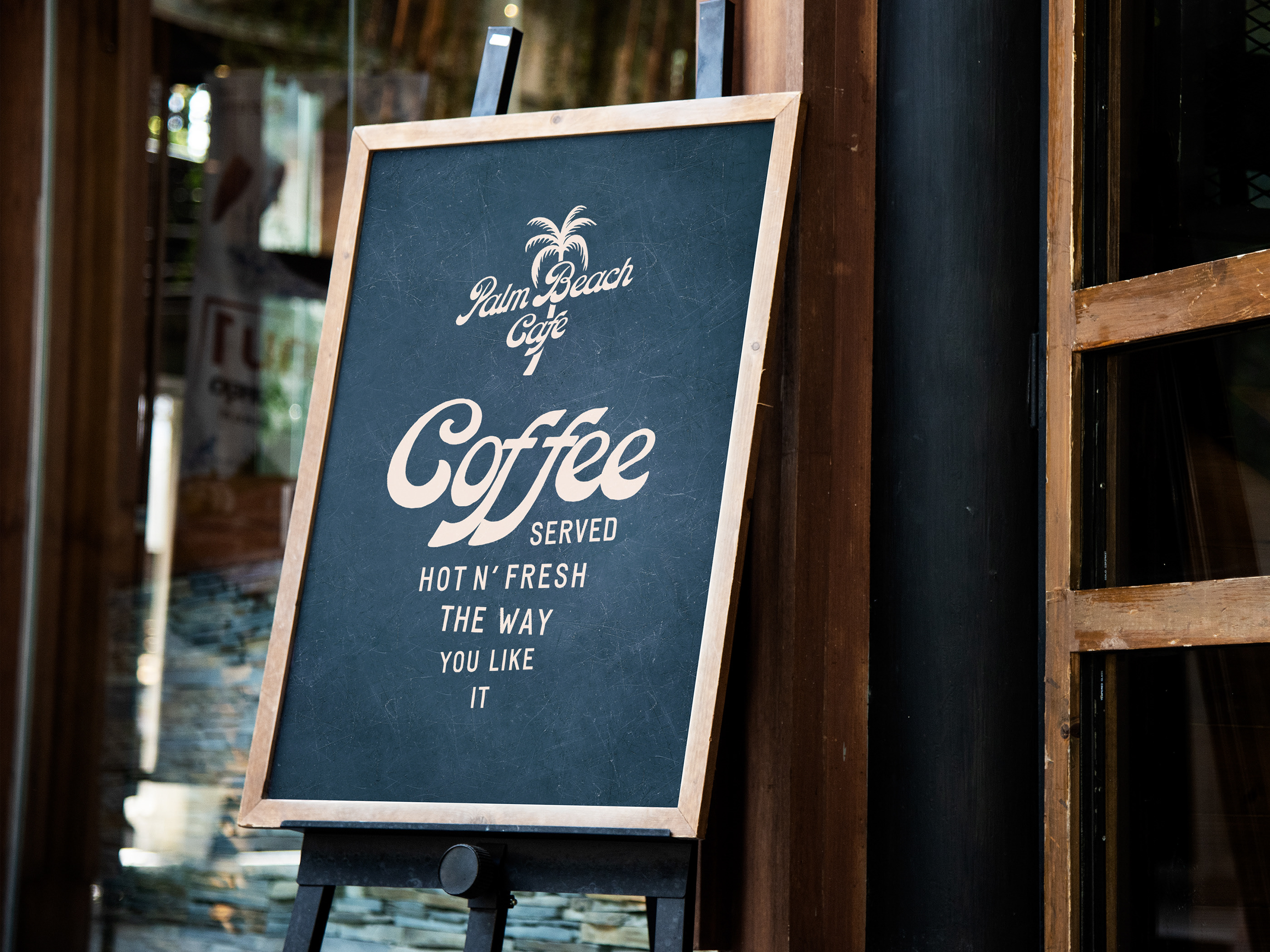 Palm Beach Cafe Branding :: Behance