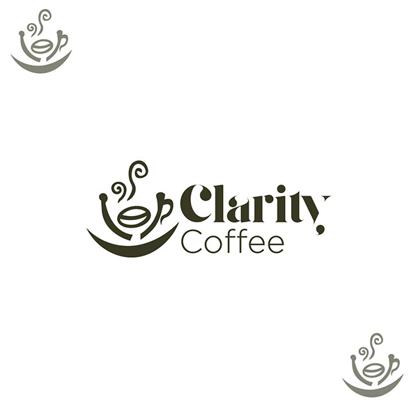 coffee shop logo logo design for cafe on Behance