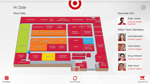 POC Windows 8 Kiosk App on Behance