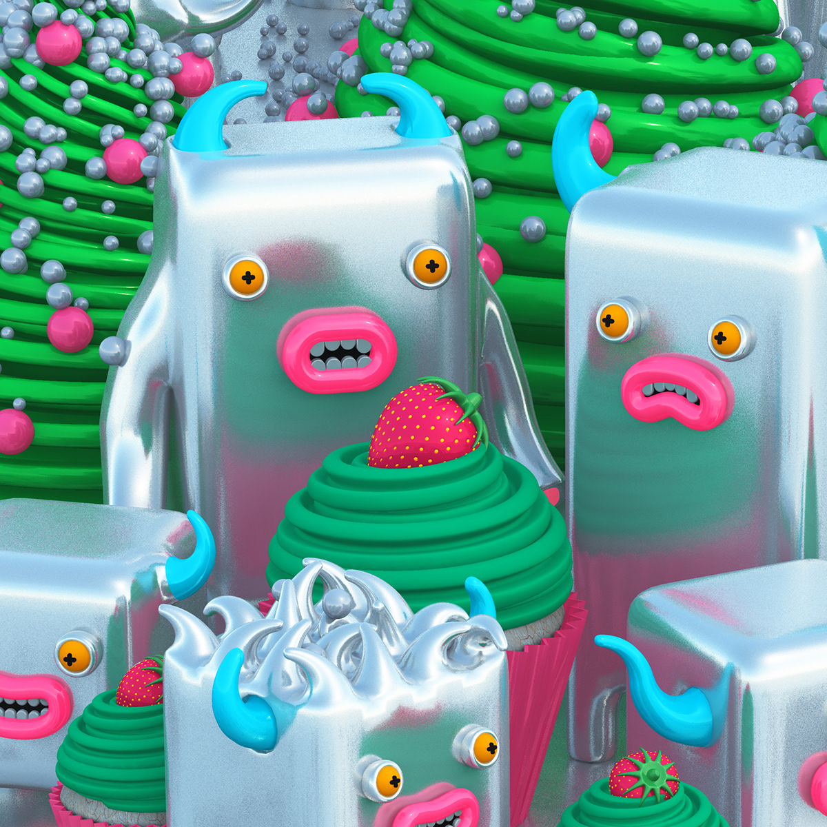 Crate Monsters :: Behance