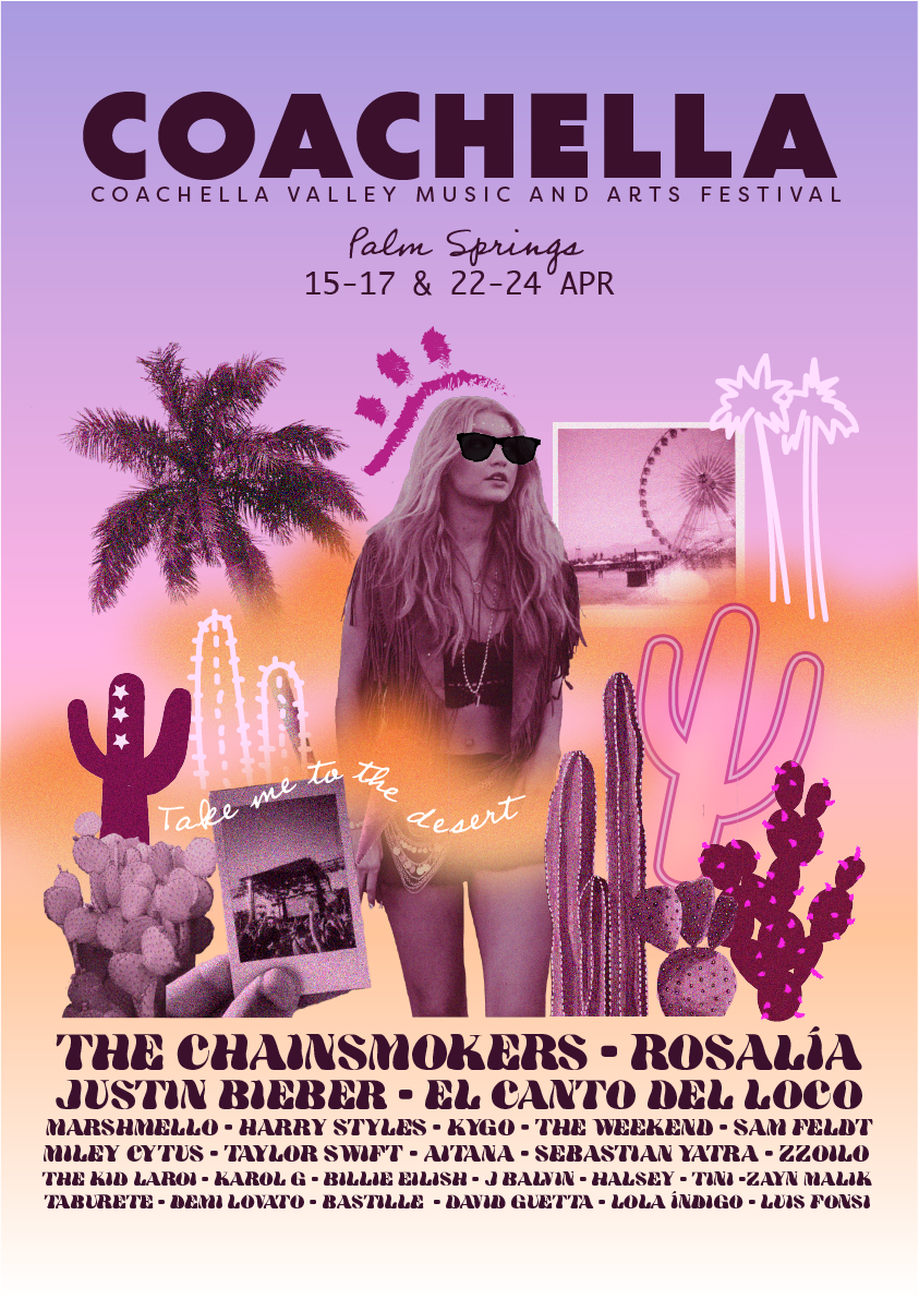 Coachella Festival Poster on Behance