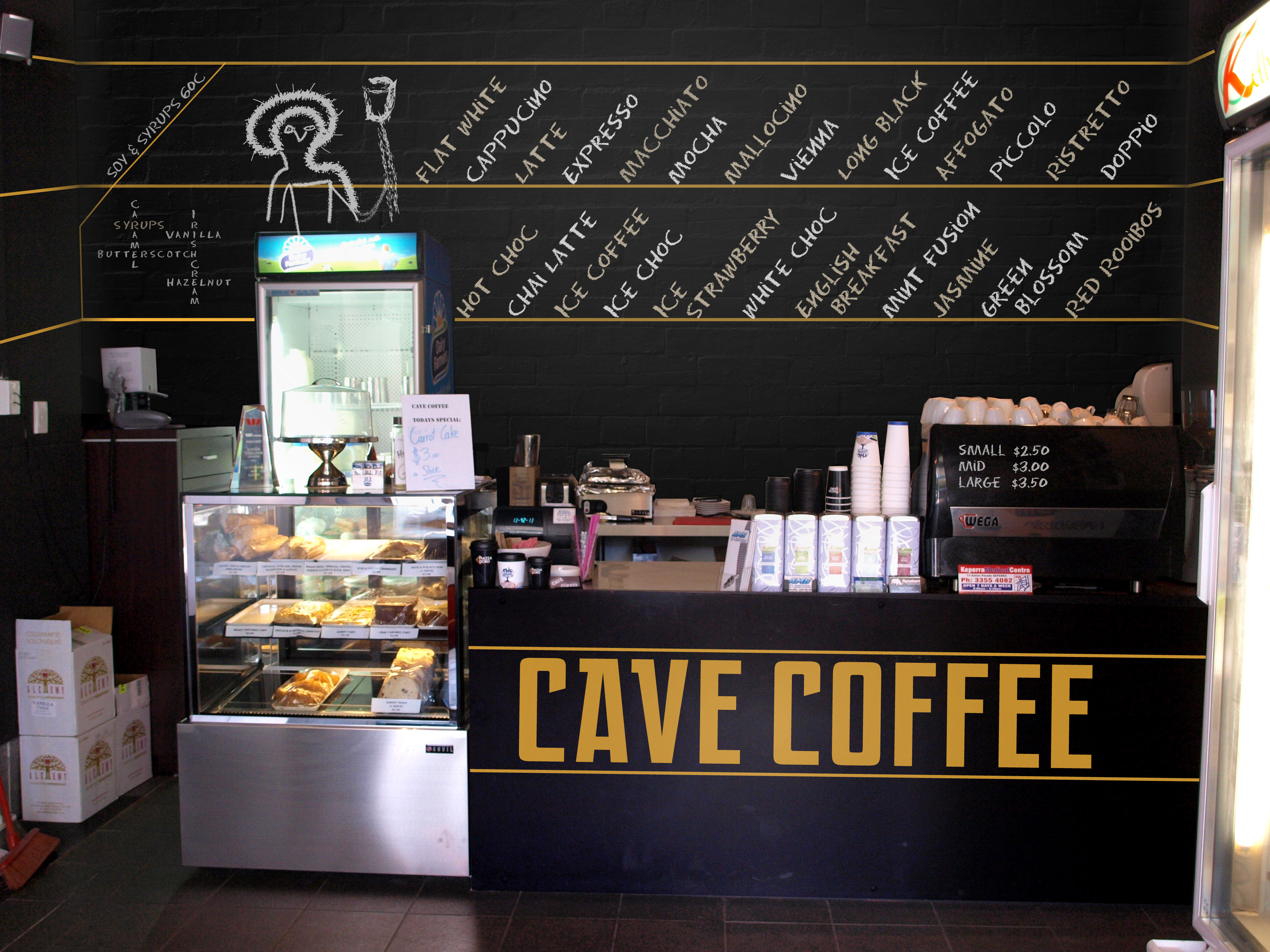 CAVE COFFEE :: Behance