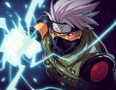 Kakashi and Naruto | Behance