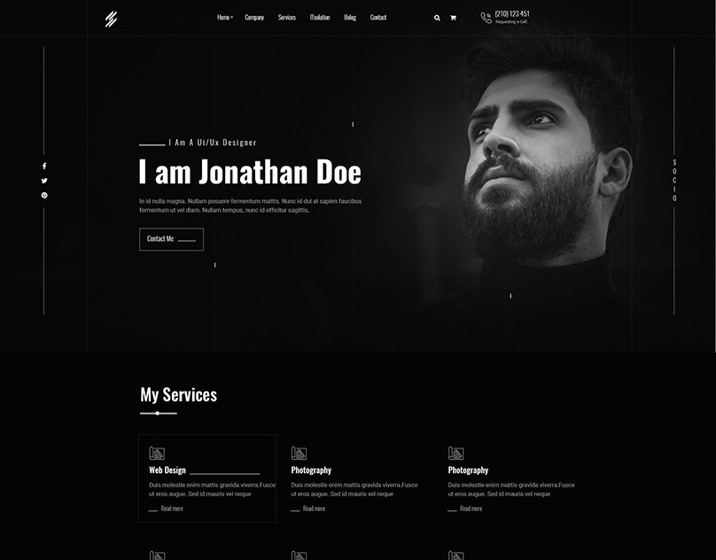 PARSONAL WEBSITE :: Behance