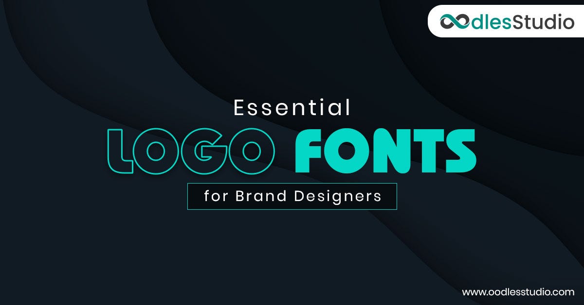 8 Essential Logo Fonts for Digital Brand Designers | by Oodles Studio ...