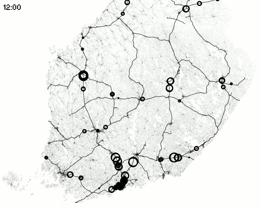 Geogiffery In A Nutshell Introduction To Qgis Time Manager By Topi Tjukanov Medium