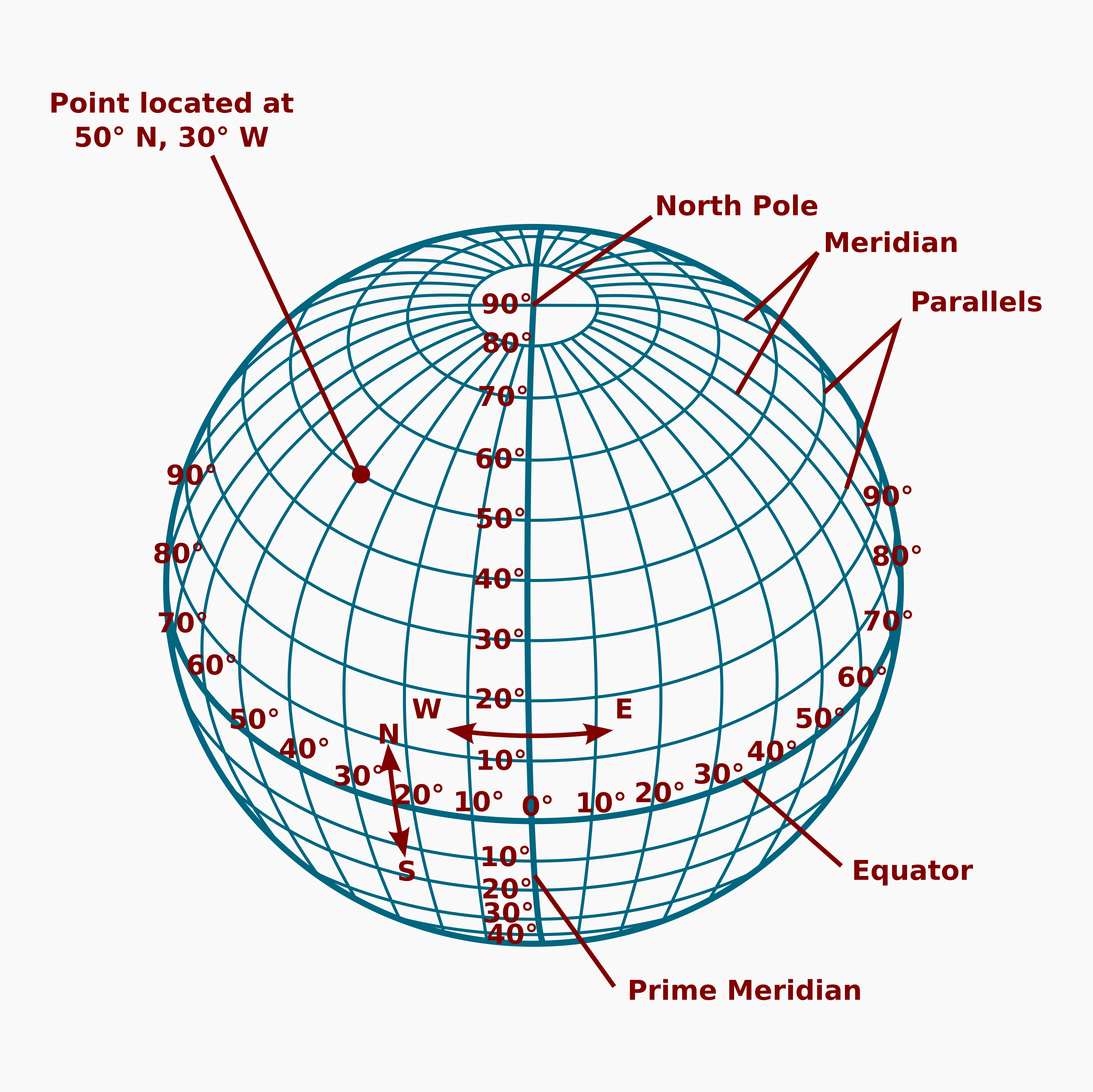 Albums 104+ Pictures map of the world with latitude and longitude Stunning