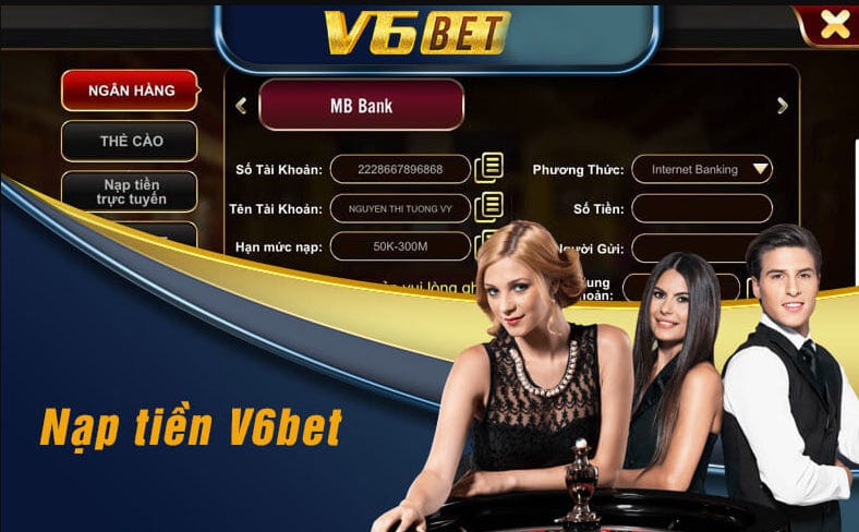 V6bet Hướng Dẫn Nạp Tiền — Lên Điểm Trong 3 Phút | by V6BET - Trang Chủ ...