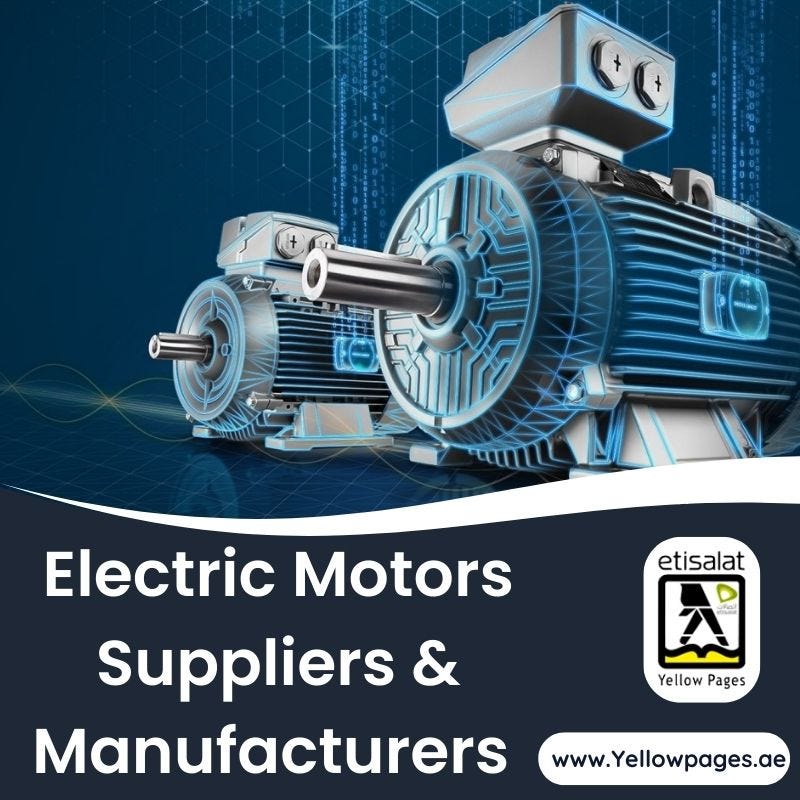 List of Electric Motors Suppliers & Manufacturers in UAE - Aminkha - Medium