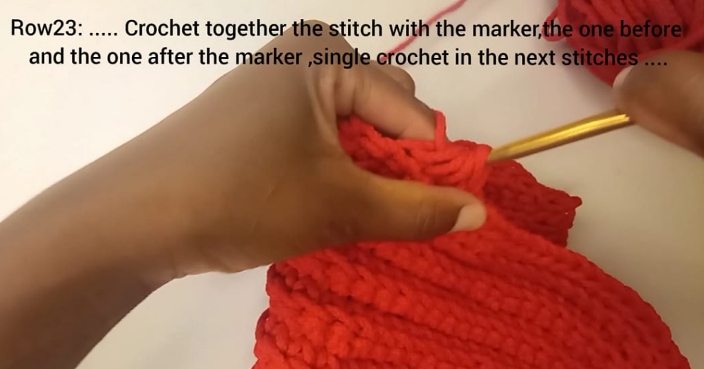 Crochet ribbed bag pattern 