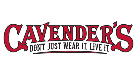 Cavenders LOGO White BG 460x253